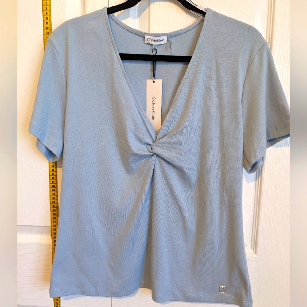 Calvin Klein, short sleeve cotton T-shirt..